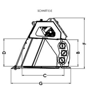 Schnittzeichnung TSP.263